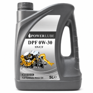 Powerlube DPF 0W-30 SN/CF Fully Synthetic Engine Oil